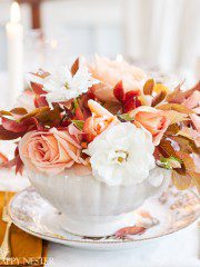 thanksgiving dinner menu template