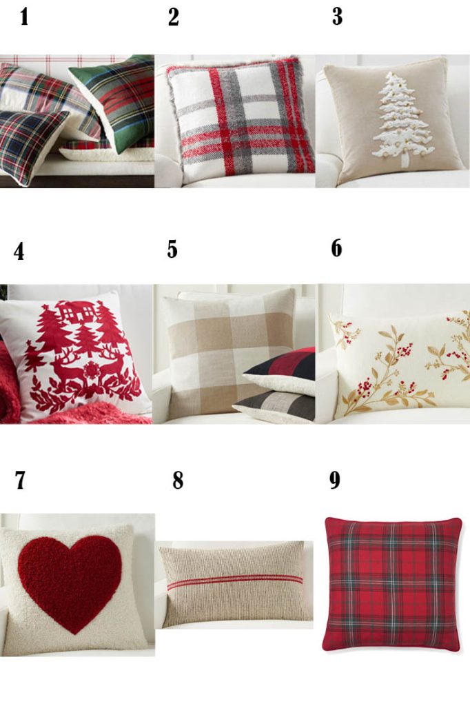 Christmas pillows