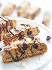 Cranberry Almond Biscotti Recipe (Italian Cookie)