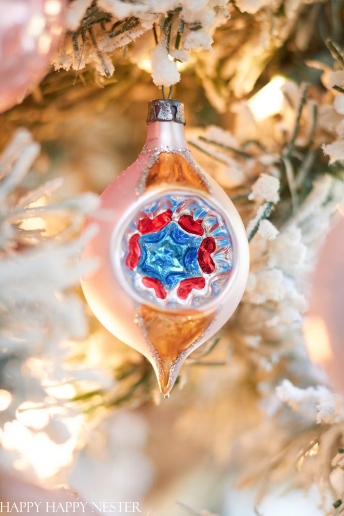 Ice Blue Christmas Decorations - Happy Happy Nester