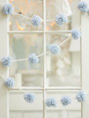diy pom pom garland