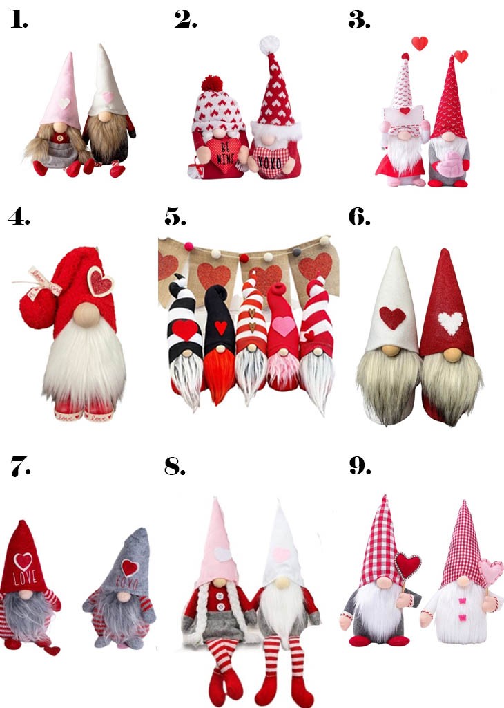Valentine's Day gnomes