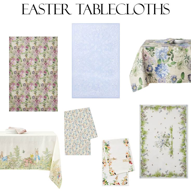 Easter tablecloths