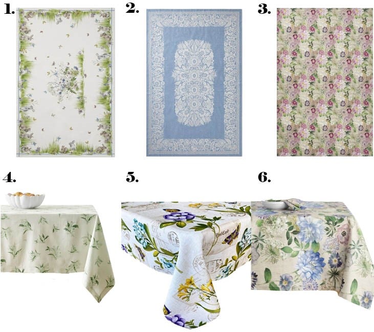 Easter tablecloths