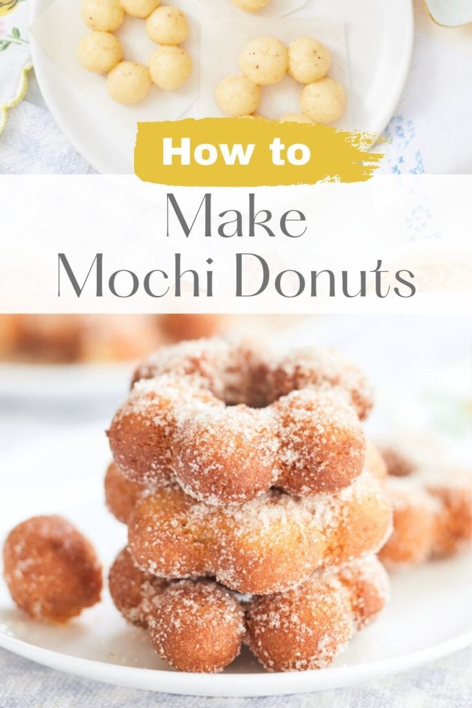 mochi donut recipe pin