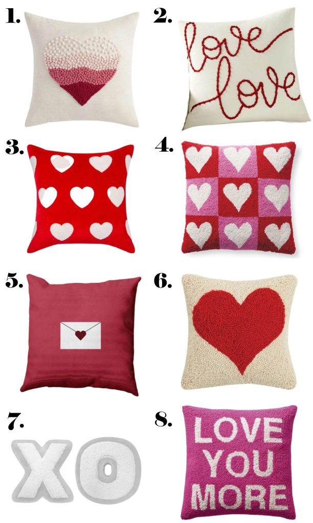 Valentine's Day Pillows