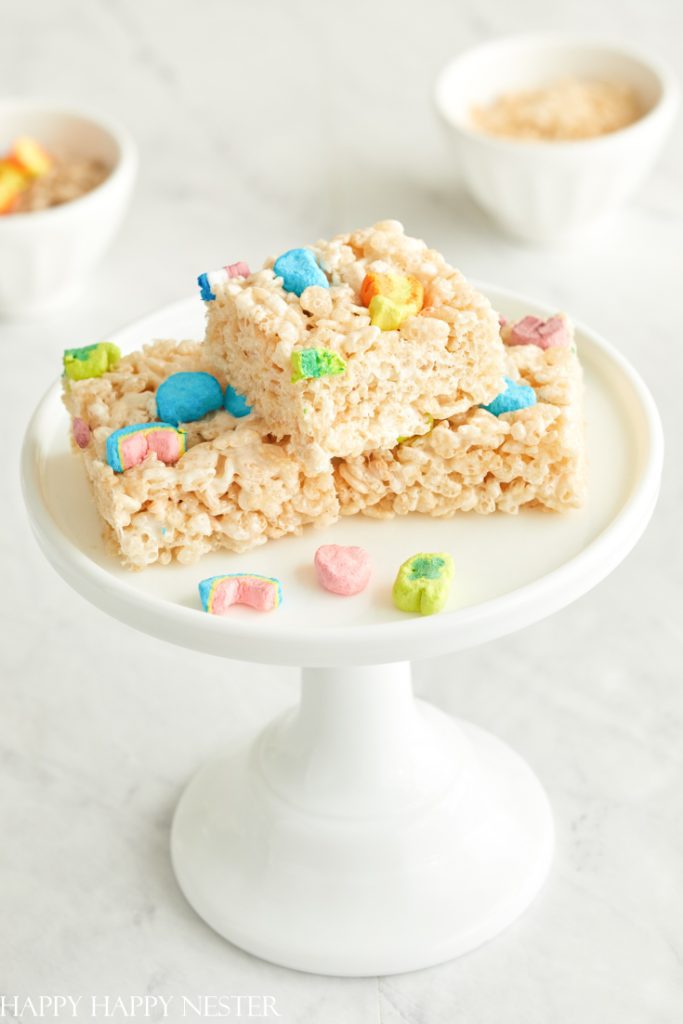 lucky charms rice krispies treats