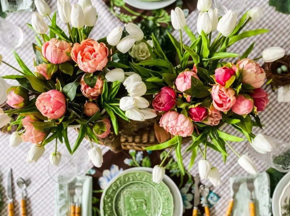 Easter Table Decor Ideas Inspired By Spring And Nature