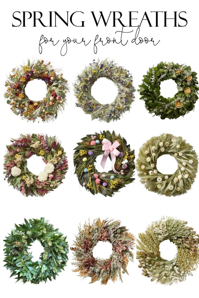 spring wreaths for your front door