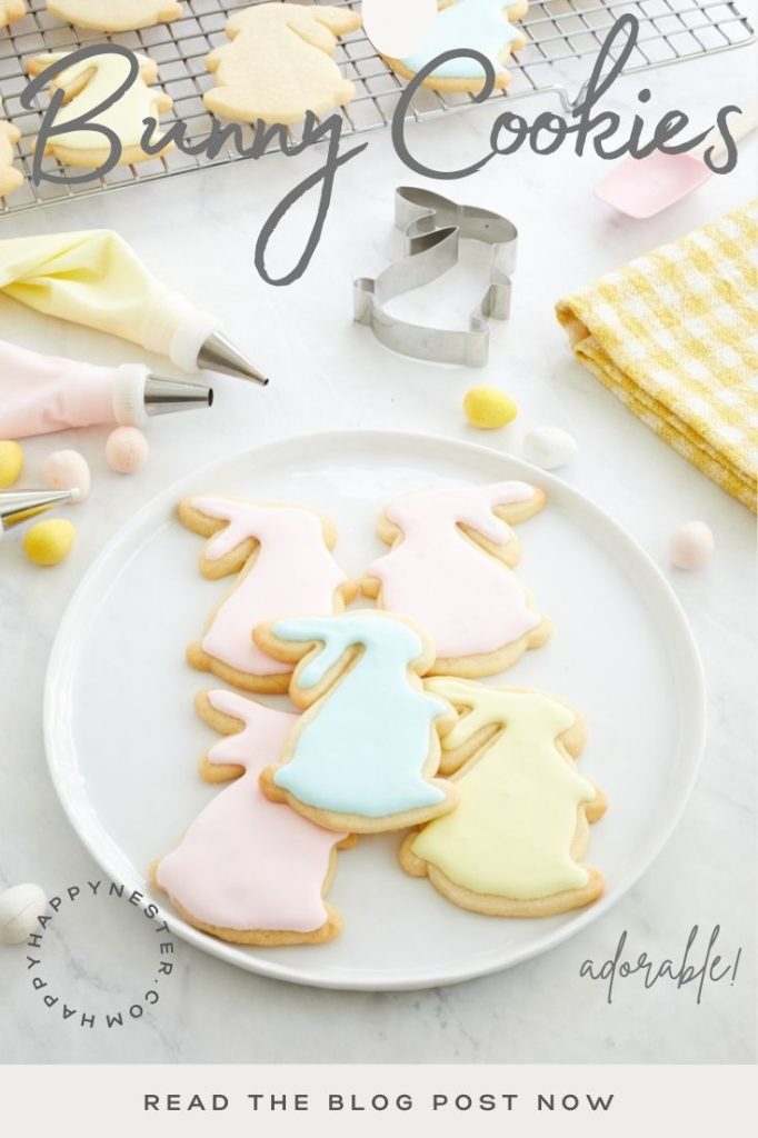 easter bunny cookies pin