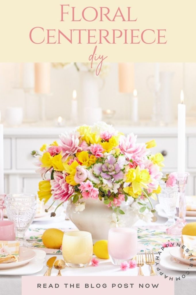 floral centerpiece DIY pin