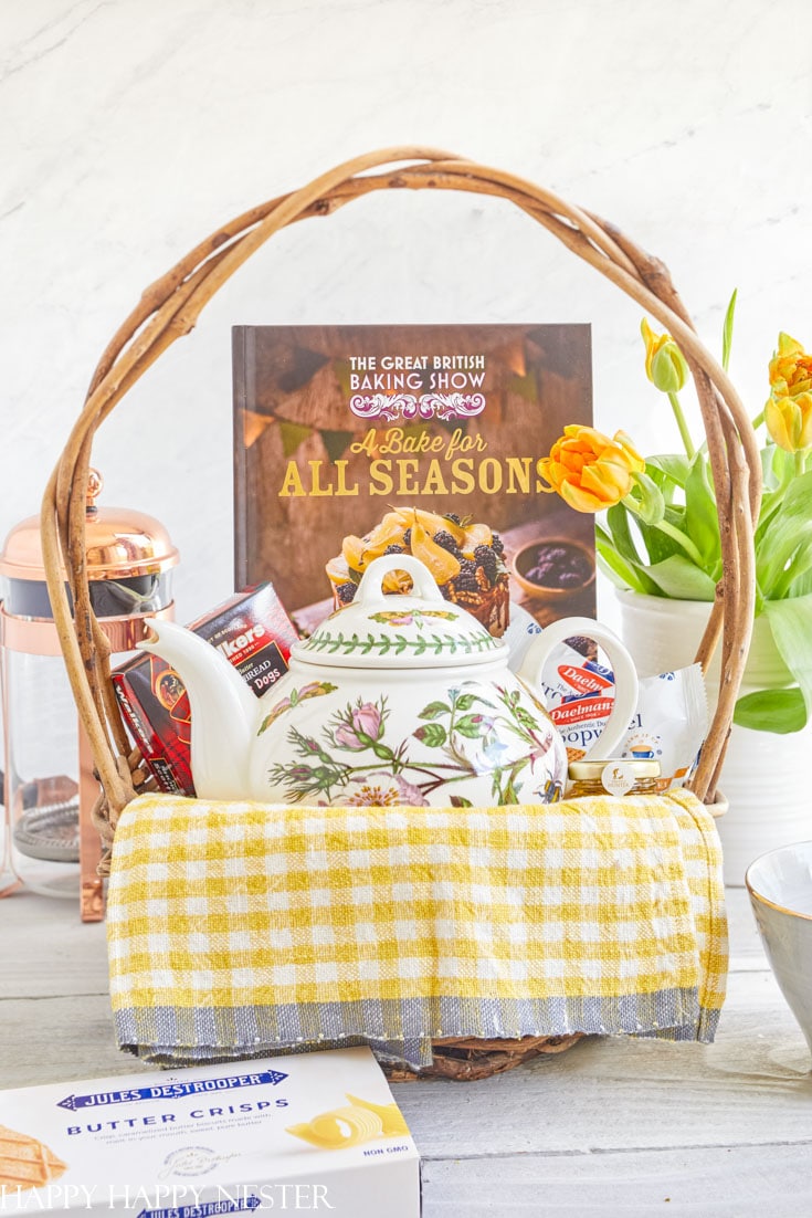 Mother's day best sale tea basket