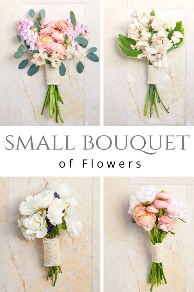 How to Make a Small Bouquet of Flowers - Happy Happy Nester