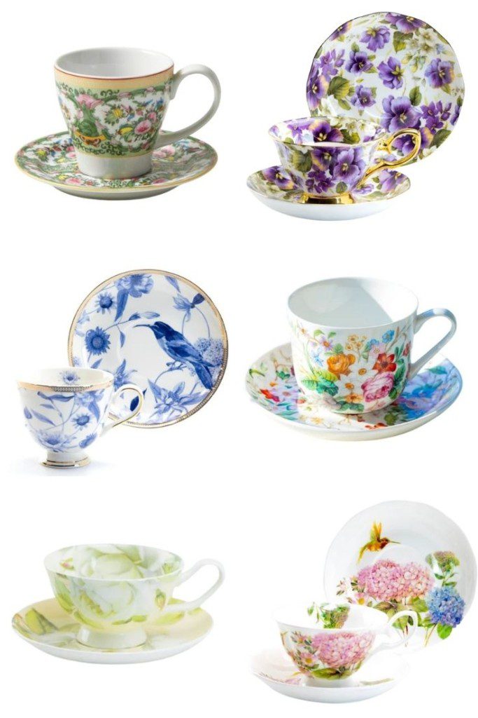 beautiful teacups