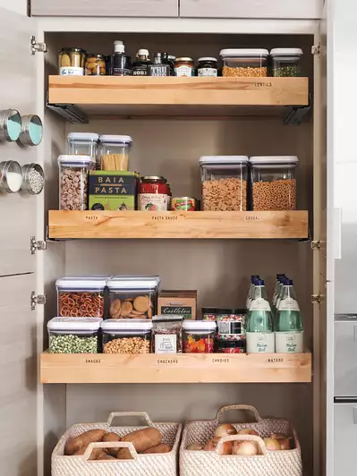 Small Pantry Organization Ideas - Happy Happy Nester