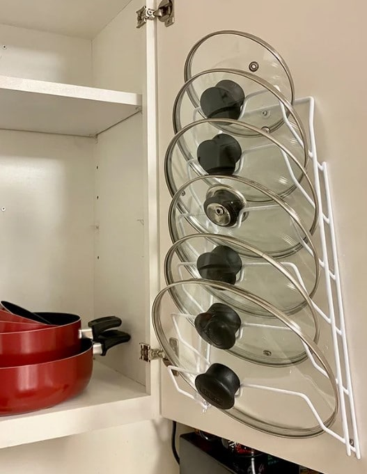 11 Minute Organizers Pots and Pan Lid Organizer