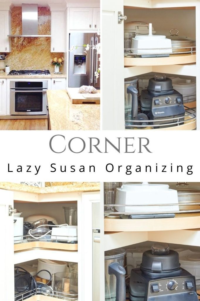 What To Do With A Corner Lazy Susan - Happy Happy Nester