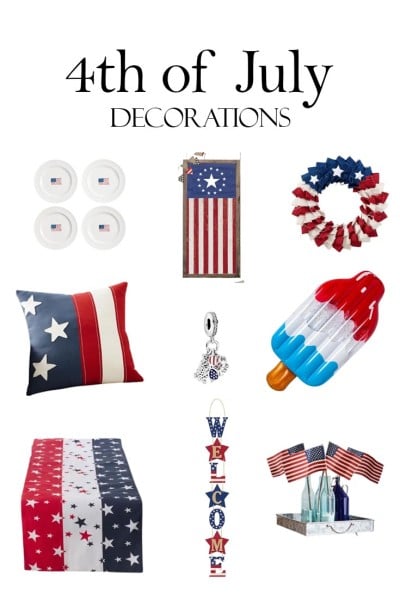 4th of July decorations