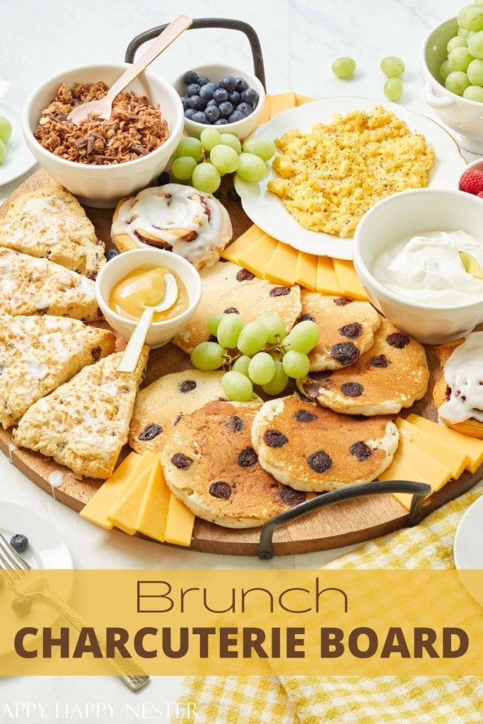 brunch charcuterie board pin