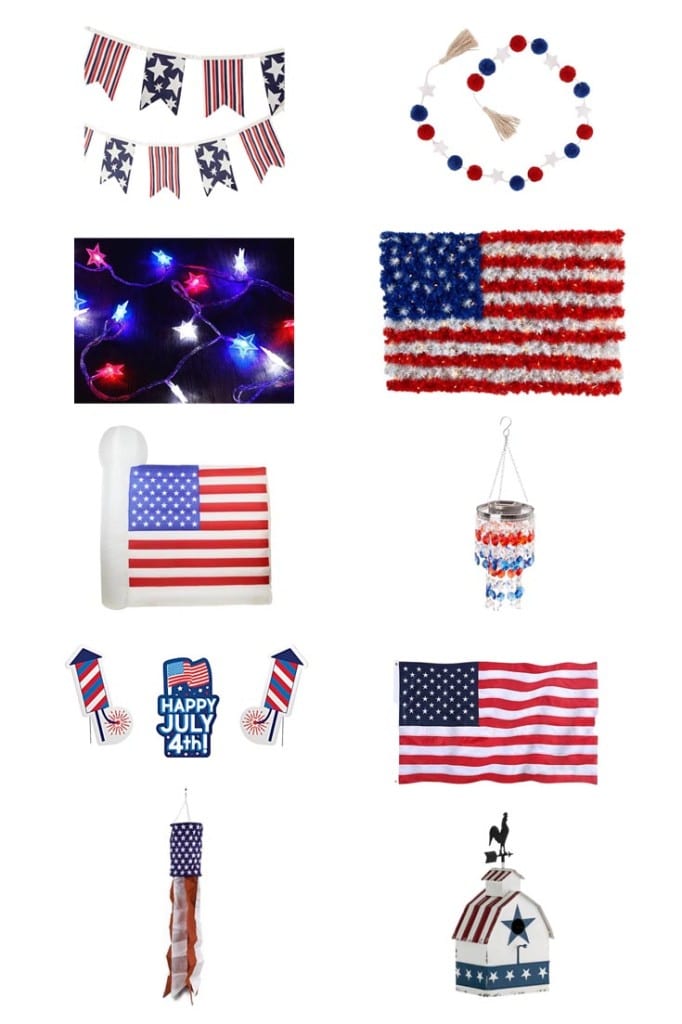 4th of July decorations