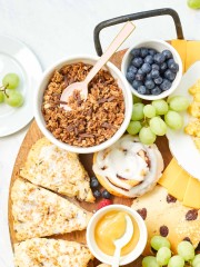 how to make a breakfast lunch board