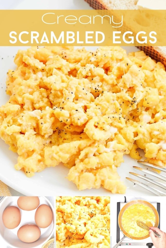 Creamy Dreamy Scrambled Eggs - De Ma CuisineDe Ma Cuisine