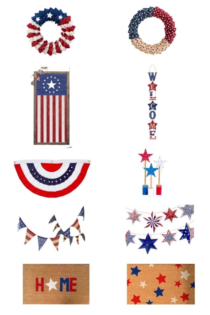 4th of July decorations