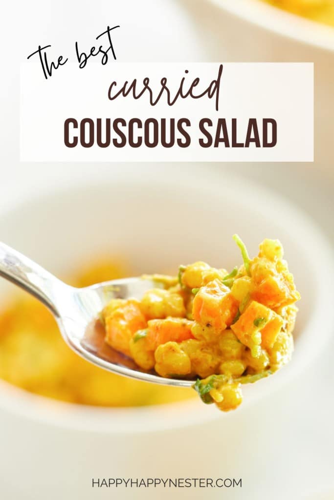 curried couscous salad recipe pin