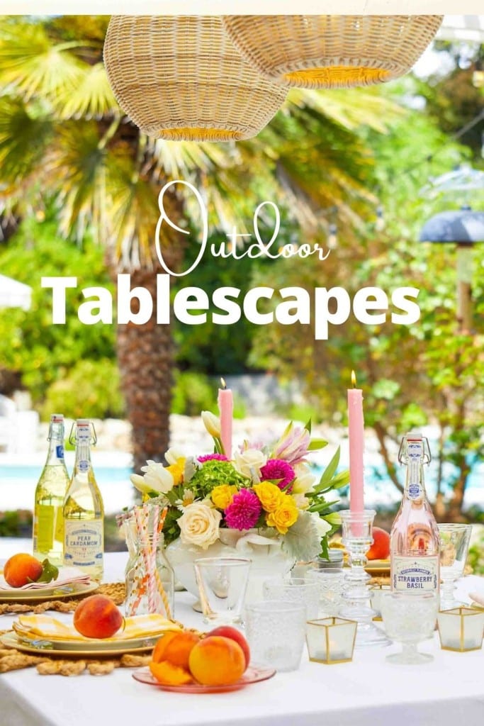 outdoor tablescapes pin