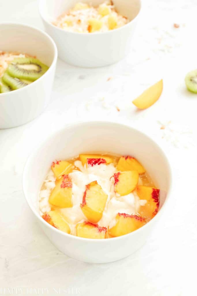 greek yogurt with fruit for breakfast