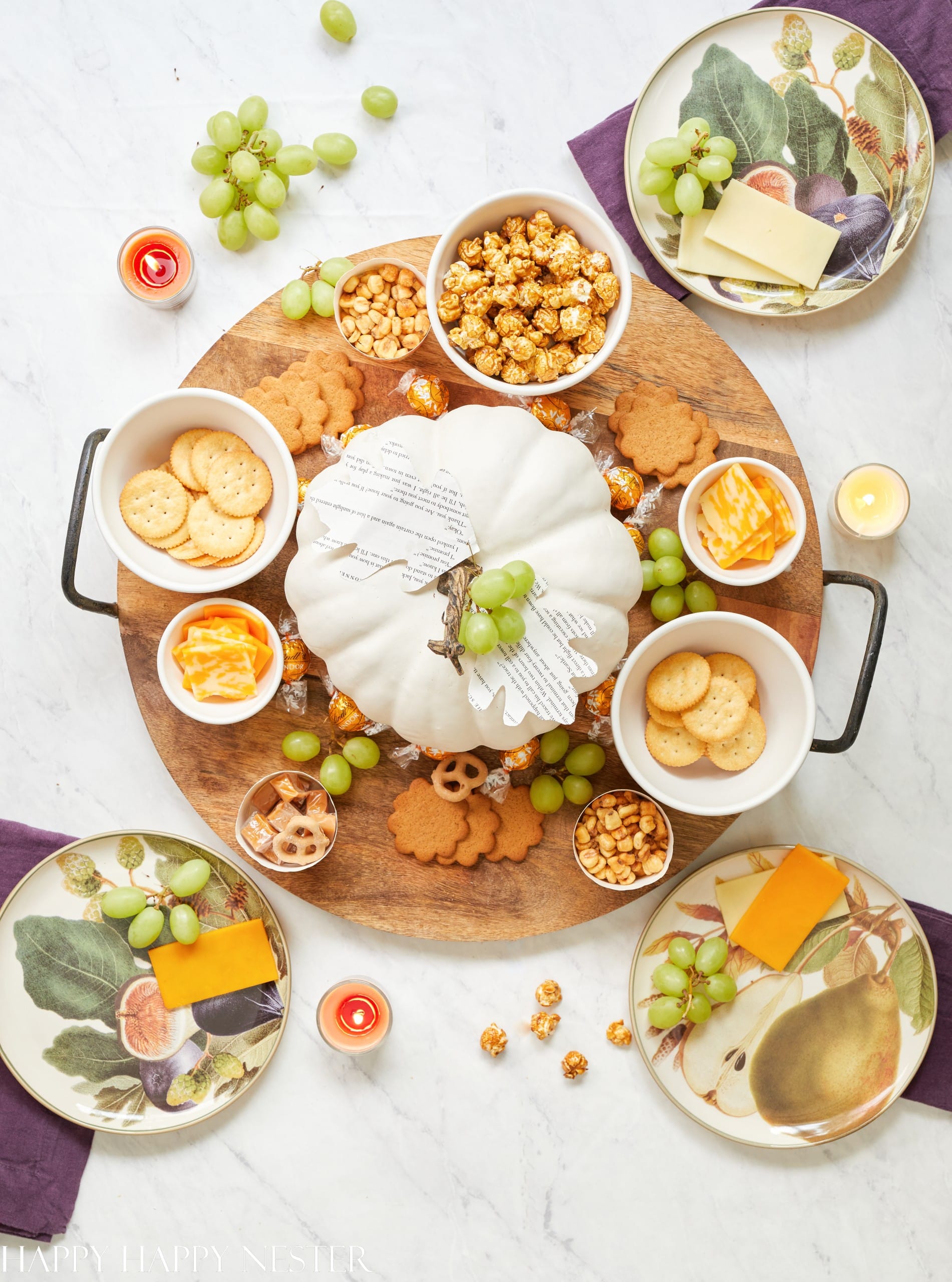 Fall Dessert Charcuterie Board & Personalized Charcuterie Board Tutorial