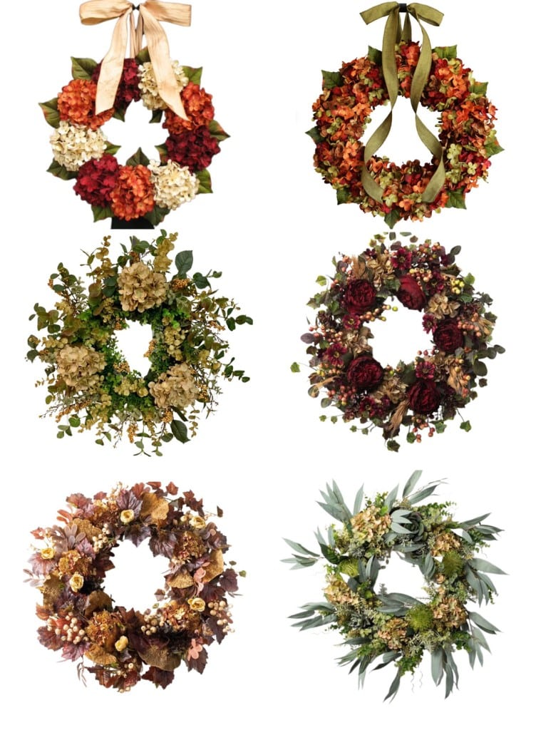 hydrangea wreaths