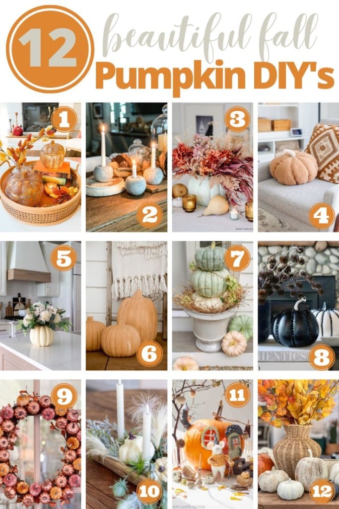 12 pumpkin diy projects
