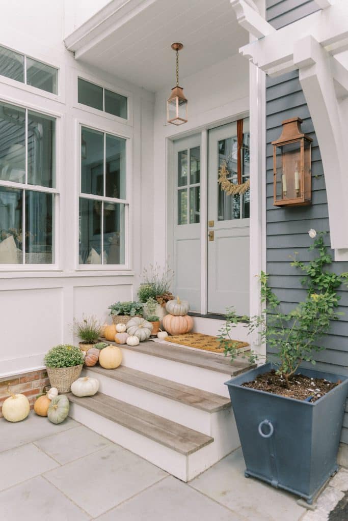 Fall Front Porch Ideas - Happy Happy Nester