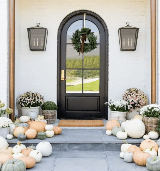 Fall Front Porch Ideas - Happy Happy Nester