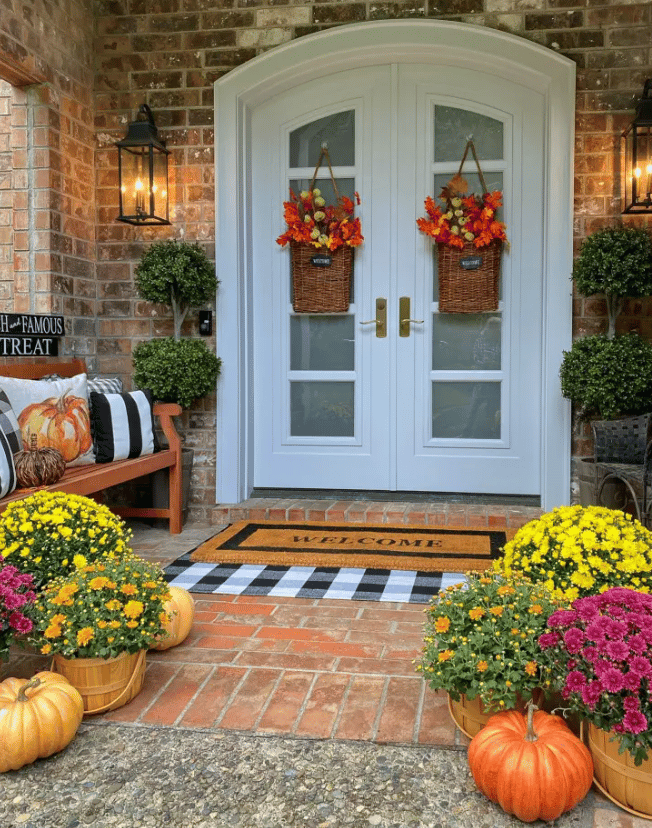 Inexpensive Fall Decorating Ideas - Happy Happy Nester