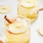 a refreshing apple cider bourbon cocktail for the fall