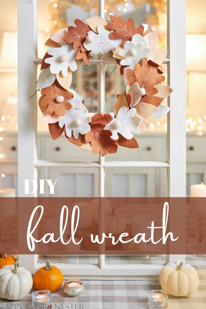 diy fall wreath pin