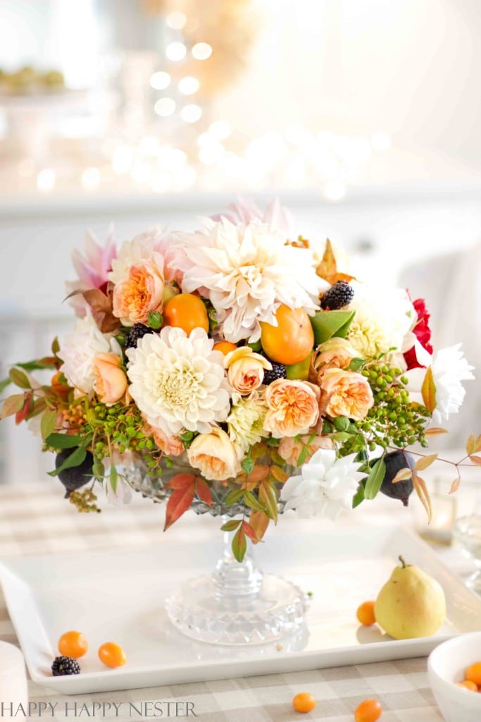 fall flower decor