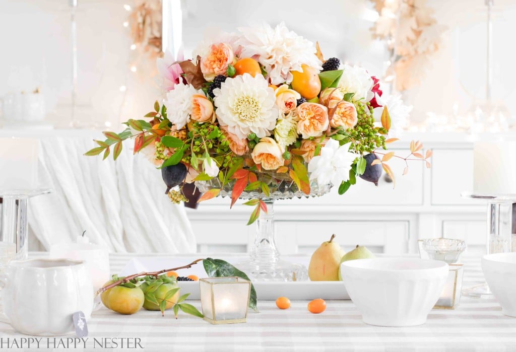 fall flower arrangement