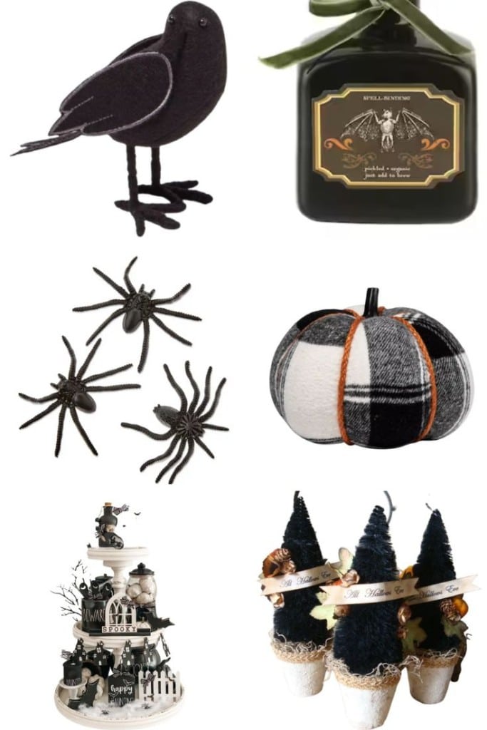 halloween tier tray decor