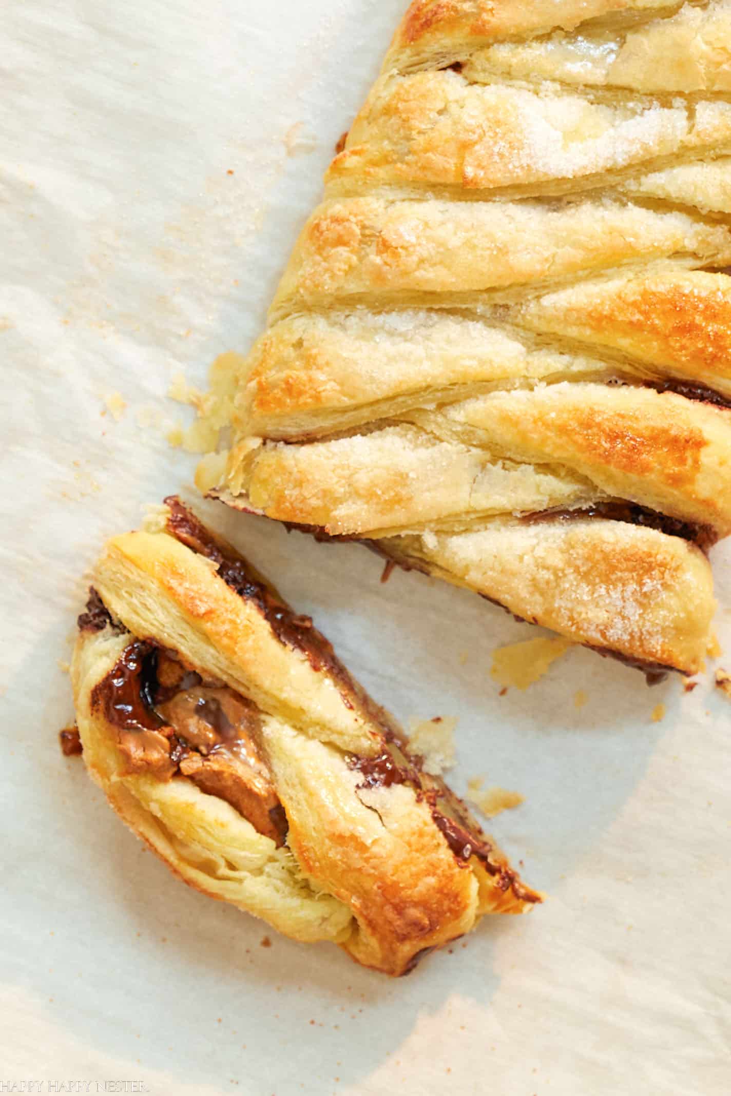 Chocolate Puff Pastry Twists - Just a Taste