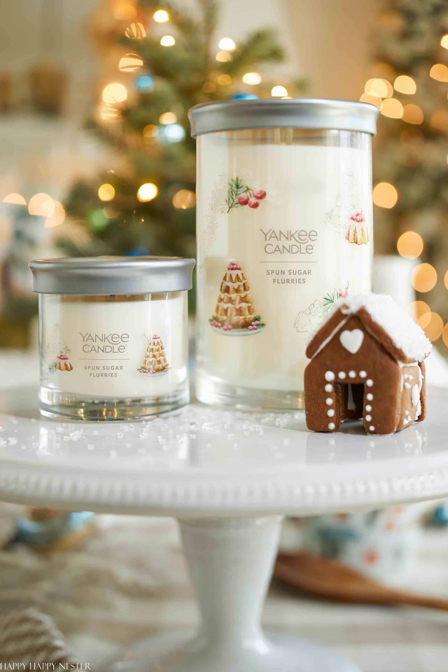 Yankee candle christmas candle