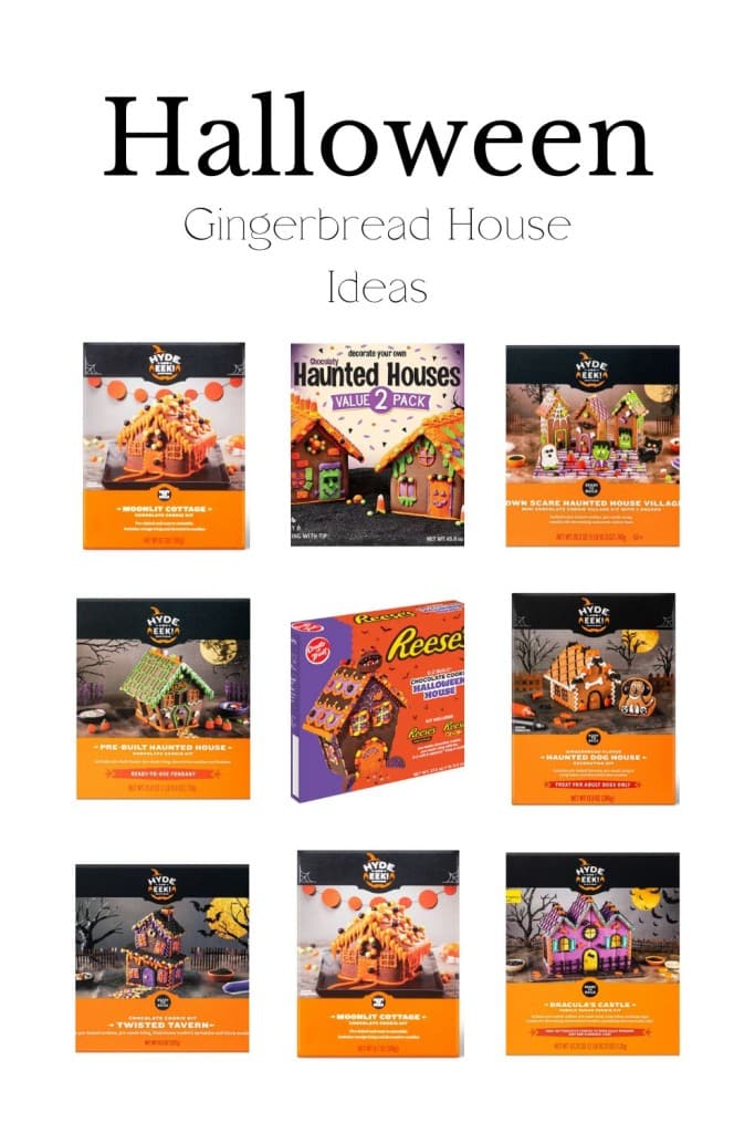 halloween gingerbread house ideas