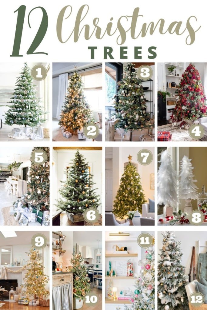 modern farmhouse Christmas tree share image