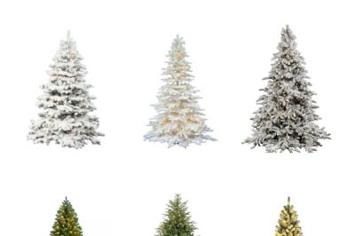 beautiful artificial christmas trees