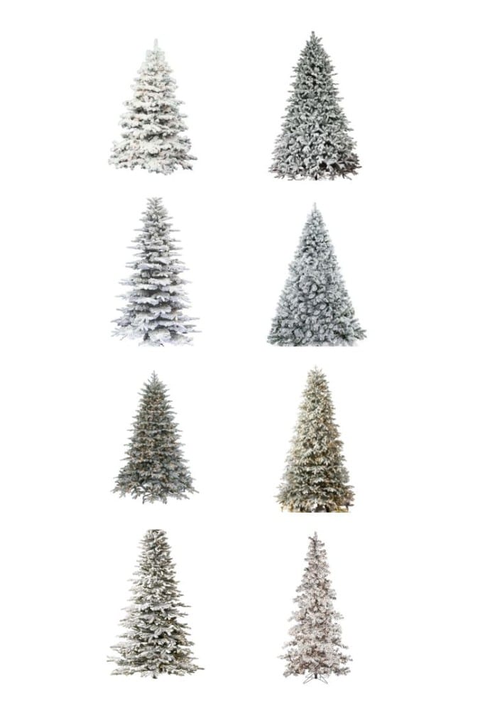 beautiful artificial christmas trees