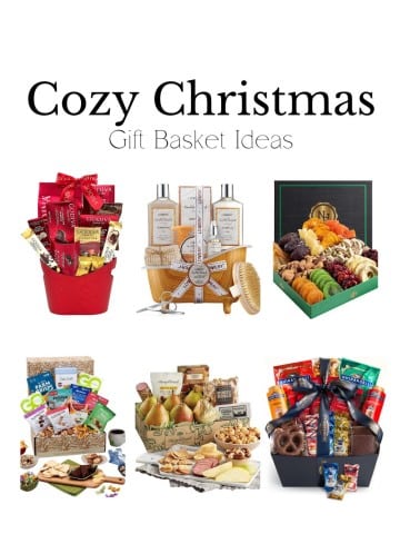 cozy christmas gift basket ideas