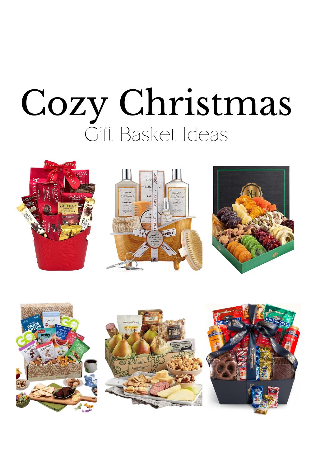 Cozy Christmas Gift Basket Ideas Happy Happy Nester