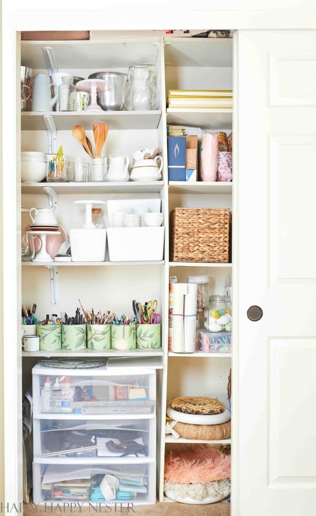 DIY Storage Closet Ideas to Double Your Storage - Happy Happy Nester